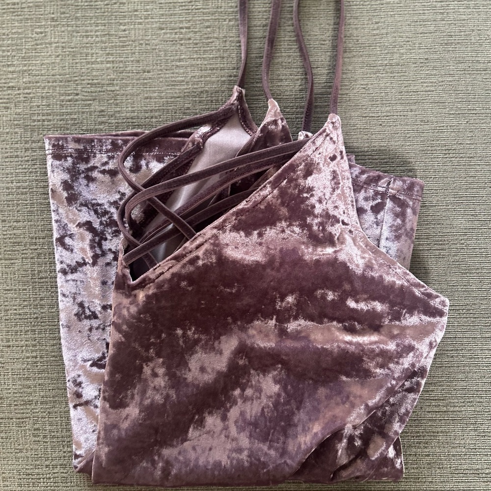 American eagle velvet tank top